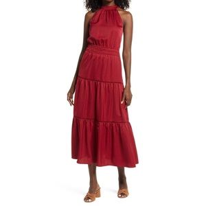 Lost + Wander Red Maxi Dress